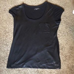 Basic black tee